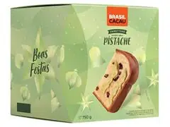 Combo 4 Panettones Brasil Cacau Trufado Pistache 750G - 3