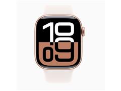 Apple Watch Series 10 42 mm caja de Aluminio/Oro correa deportiva-S/M - 1