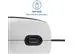 Mouse com Fio MF400 Silencioso Conexão USB 1200dpi Branco Multi MO389 - 2