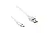 Cabo Tipo C 1.2 Metros Branco Multi WI442 - 2