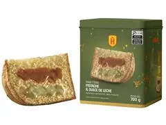 Panettone Havanna Lata Pistache e Doce de Leite 700g