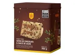 Panettone Havanna Lata Gotas de Chocolate Recheio DDL 700g - 2