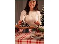Suporte para doces de Natal Tramontina com acabamento em Óleo - 9
