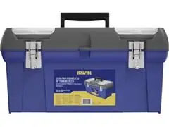 Caixa Organizadora Ferramentas 19" Trava Metálica Irwin IWST19013-LA