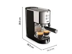 Cafeteira Elétrica Arno Espresso Steam&Pump Inox 1L Cesp - 9