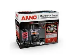 Multiprocessador Arno 700W 24 Funções Preto MP72 - 8