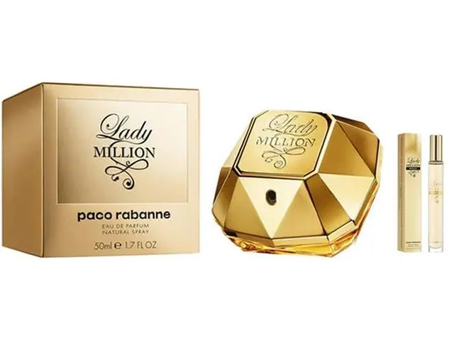 Perfume Paco Rabanne Lady Million Eau de Parfum 50ml + Miniatura 10ml