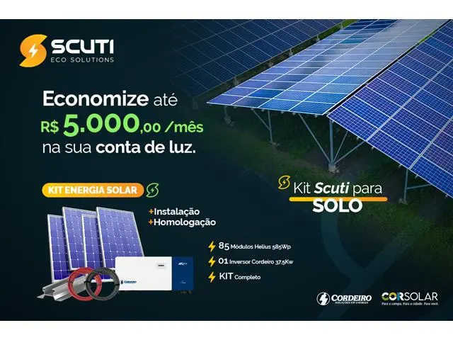 Kit CorSolar Scuit para Solo 5.000K