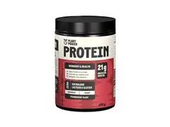 Suplemento Plant Power Protein Strawberry Blast 490G - 0