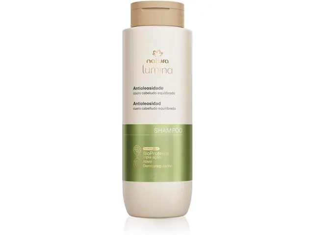 Shampoo Equilibrante Antioleosidade Natura Lumina 300ml