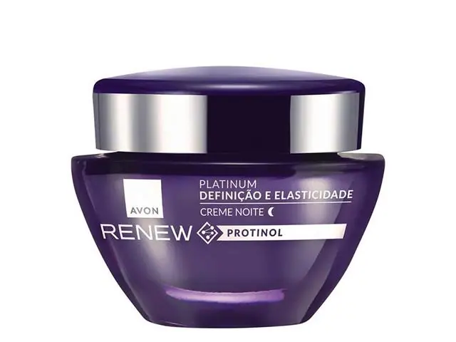 Creme Avon Renew Platinum Noite 50g