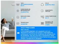 Ar Condicionado Gree G Top Auto Inverter Quente e Frio 24000 BTUs 220V - 5