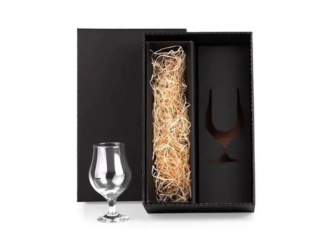 Copo de Vidro para Cerveja 400ML com Espaço para Garrafa