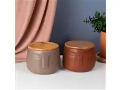 Pote Rosto Dolomita com Tampa de Bambu Oikos Fendi - 7
