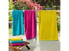 Toalha Buettner Borboleta Praia 81x150 azul topázio - 4