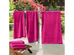 Toalha Buettner Borboleta Praia 81x150 rosa peônia - 3
