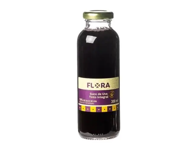 Suco de Uva Integral Flora Tinto 300ml