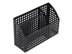Porta Objetos de Metal Oikos para Parede Ofício Preto