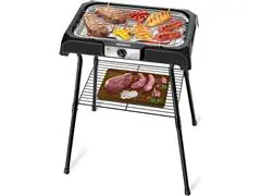 Churrasqueira Elétrica Grand Steak & Grill II 2000W Preta Mondial 110V - 0