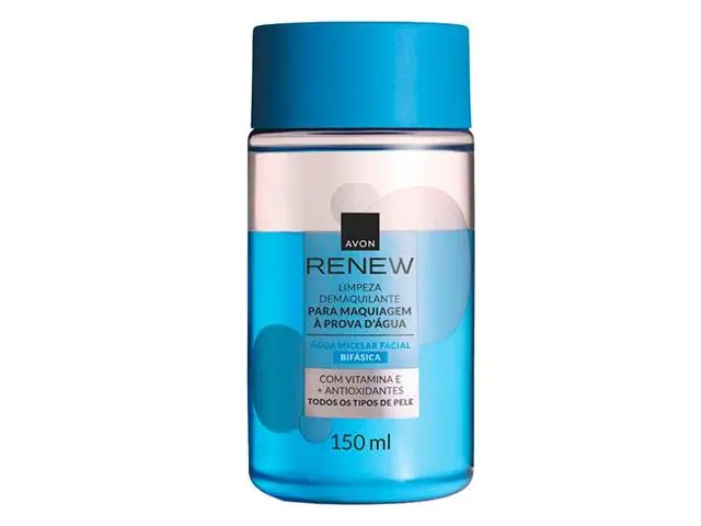 Água Micelar Bifásica Avon Renew 150ml