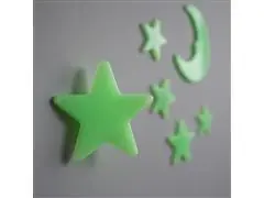 100 Estrelas Fluorescentes Neon Brilha No Escuro Teto e Parede Gadnic - 9