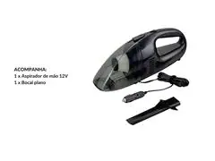 Aspirador de Pó Carro 12v Potente 80w Gadnic - 7
