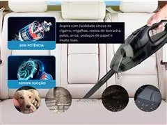Aspirador de Pó Carro 12v Potente 80w Gadnic - 2