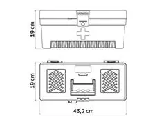 Caixa Plástica para Medicamentos Tramontina 17" - 1