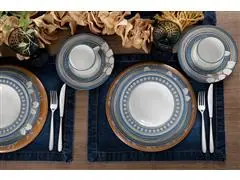 Aparelho de Jantar Tramontina Nix em Porcelana Decorada 30 Peças - 7