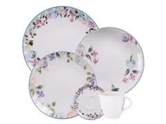 Aparelho de Jantar Tramontina Aura em Porcelana Decorada 20 Peças - 0