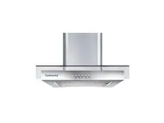 Coifa de parede Continental 90cm Inox com Vidro 110V
