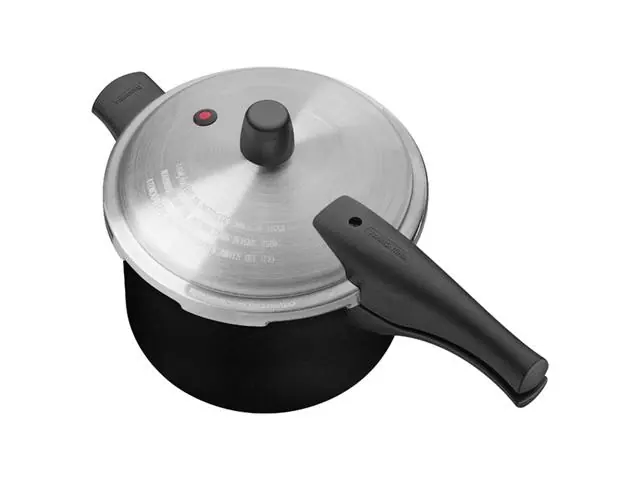 Panela de Pressão Tramontina Vancouver Alumínio Antiaderente Preto 3L