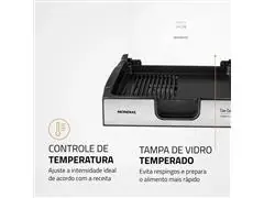 Chapa Mondial G-10 Due Grill Premium 110V - 5