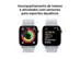 Apple Watch Series 10 GPS 42mm  Prateada Pulseira Loop Nuvem Azul - 2