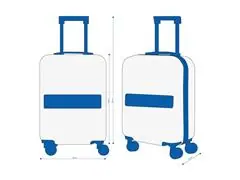 Mala De Bordo C/ Rodinha Gocase Rosa - 6