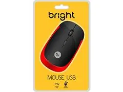Mini Mouse USB Preto Bright 0180 - 4