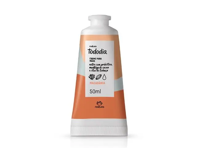 Creme Nutritivo para Mãos Tododia Macadâmia 50 ml