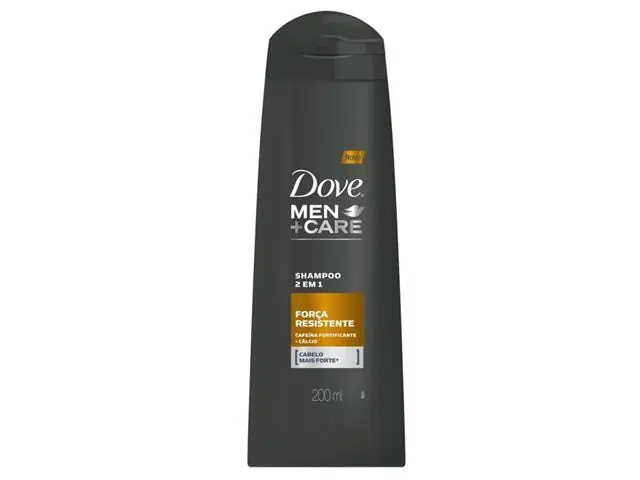 Shampoo Dove Men+Care 2 em 1 Força Resistente 200ml