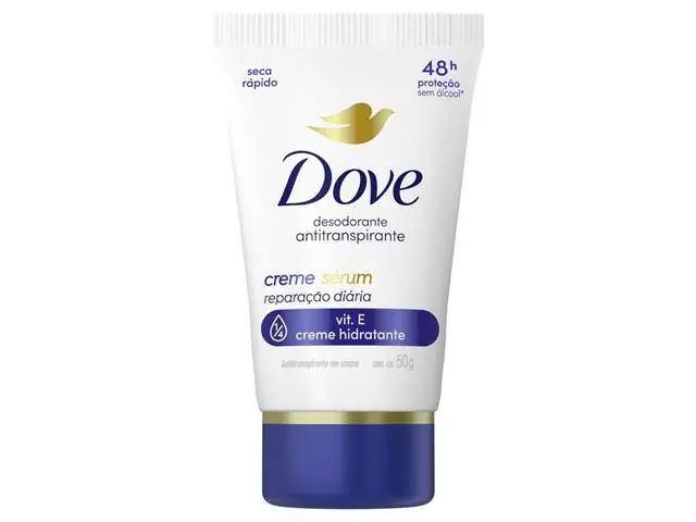 Antitranspirante Creme Sérum Reparação Diária Dove 50g