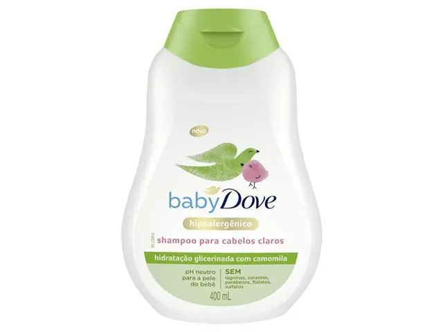 Shampoo Hidratação Glicerinada Camomila Dove Baby  400ml