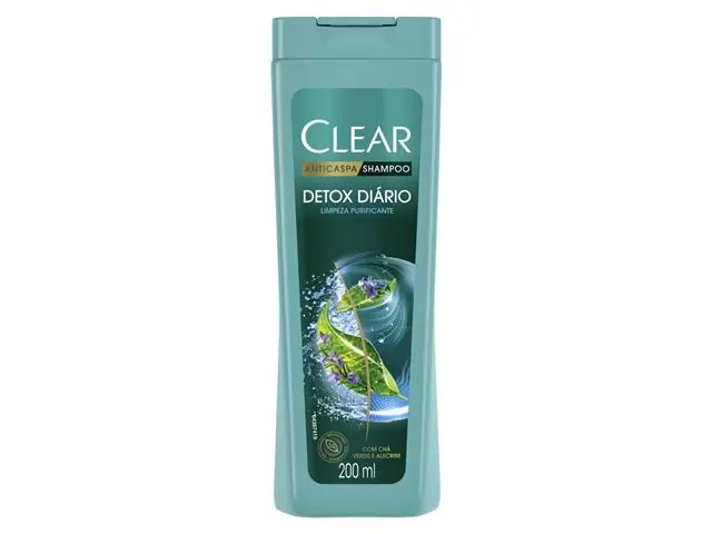 Shampoo Anticaspa Clear Botanique Detox Diário 200ml