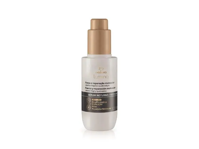 Sérum Noturno Força e Reparação Molecular Natura Lumina 100ml