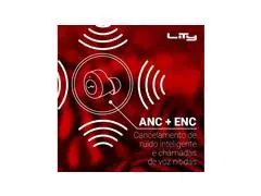 FONE BLUETOOTH BUD – ANC INTELIGENTE | 34H | 2 MIC (T14V - VERDE) - 5