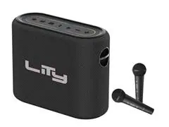 Caixa Bluetooth Karaokê c/2 Mic 80W (B15M) - 0