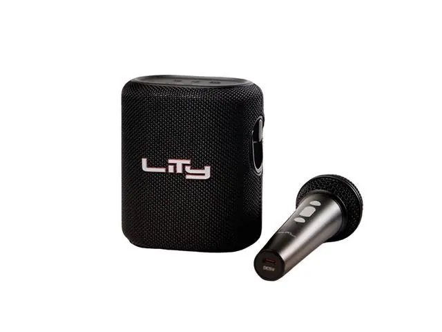 Caixa Bluetooth Karaokê  c/ 1 Mic 30W (B14M)