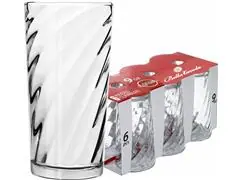 Conjunto com 6 Copos Long Drink Arlo 235ml - 0