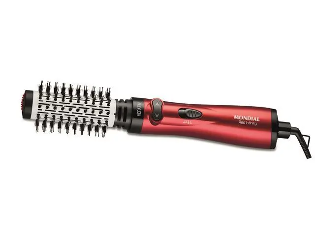 Escova Rotativa Mondial ER-11-KR Red Infinity Keratin 1000W 220V
