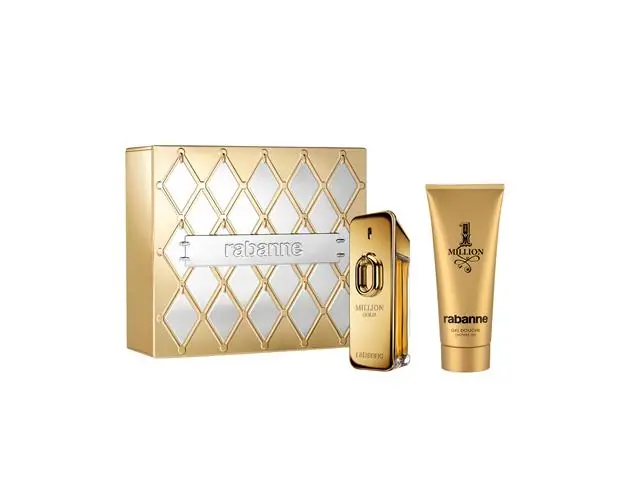 Kit Rabanne Million Gold Perfume Masc EDP Intense + Gel de Banho