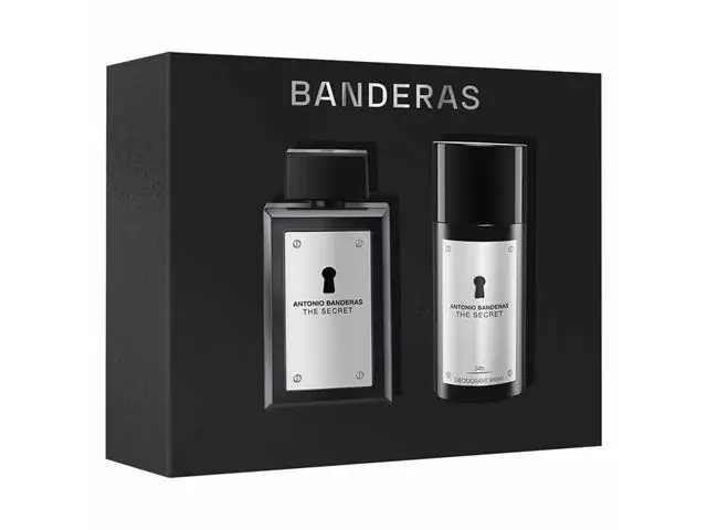Kit Banderas The Secret Perfume Masculino EDT + Desodorante