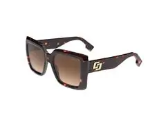 Oculos Sol Colcci Sabrina Demi Marrom Brilho/L Marrom Degr